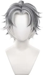 ハイキュー コスプレ 木兎光太郎 ウィッグ 中分 カツラ かつら 耐熱ウィッグ ウィッグネット付き コスプレ用小物 変装用 cosplay wig コミケ 文化祭 お祭り 学園祭 ハロウィン クリスマス イベント