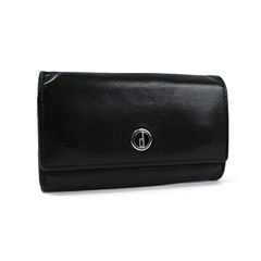 ダンヒル キーケース 6連 (2欠)  ブラック レザー 中古 Bランク
