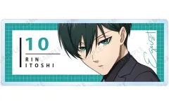 【中古】バッジ・ビンズ 糸師凛A 「ブルーロック 描き下ろし トレーディングアクリルネームプレート スーツモデルver.」