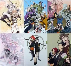 【中古】クリアファイル 集合 A4クリアファイル6枚セット 「刀剣乱舞-ONLINE-」 C89グッズ