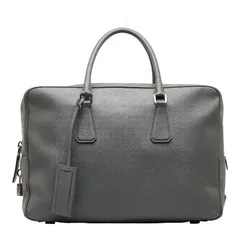 プラダ ビジネスバッグ ブリーフケース 書類カバン グレー レザー メンズ PRADA【1-0112182】のサムネイル