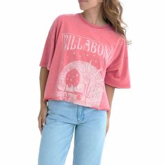 2025春夏 新品【BILLABONG/ビラボン】GRAPHIC WIDE LOOSE CROPPED TEE Tシャツ MLH0 レディースM BF01C213