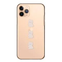 iPhone 17 Air ケース カバー アイフォン17エアー スマホケース ハードケース うさぎ ウサギ くま クマ 犬 猫 ネコ　ひよこ ヒヨコ かわいい クリア  カラー01