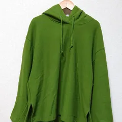 ユニクロ　UNIQLO　U　プルパーカー　グリーン　M レディース 新品未使用　タグ付き