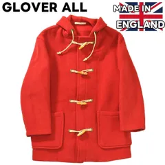 ✨️希少✨️ GLOVERALL グローバーオール ダッフルコート 英国製  赤 希少旧タグ グローバーオール ロング ダッフルコート 赤