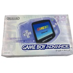 186000 現状品 Nintendo 任天堂 ニンテンドウ GAMEBOY ADVANCE ゲームボーイアドバンス AGB-001  ブルー　ミルキーブルー　 [240205HM190253] 186000 箱付き☆ 現状品 Nintendo 任天堂 ニンテンドウ GAMEBOY