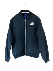 NIKE ナイキ トラックジャケット ジップアップ サイズM 黒系 レディース