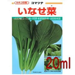 カネコ種苗　いなせ菜　小松菜　２０ｍｌ