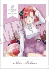 【中古】クリアファイル 中野二乃(SWEETS PARTY) 「五等分の花嫁∽ AU-COOP 蔵出し市(2024) A4ブラインドクリアファイル ＜蔵出し市 二乃＞」