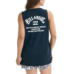 2025春夏 新品【BILLABONG/ビラボン】【水陸両用】MORFY RASH TANK TOP サーフタンクトップ BLK レディース BF01C867