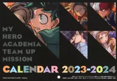 【中古】カレンダー 僕のヒーローアカデミア チームアップミッション 2023年カレンダー 最強ジャンプ2022年12月号 最強ガシャステーション限定 
