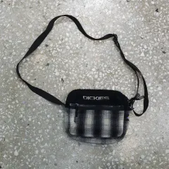 BACK NUMBER x DICKIES(ディッキーズ) チェック クロスバッグ