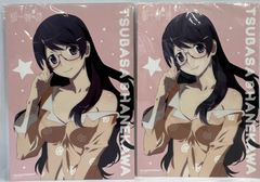 物語シリーズ 猫物語 黒 羽川翼 店舗購入特典 イラストカード 化物語