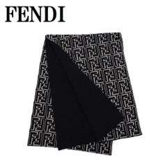 定価17万 未使用 フェンディFENDI FFレクタングル クッション カシミヤ