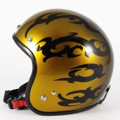 72jamjet スモール ジェットヘルメット フレア柄 ラメ塗装Free 72jamjet スモール ジェットヘルメット フレア柄 ラメ塗装Free - メルカリ