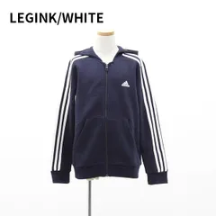 WP86セ adidas アディダス キッズ アウター BESS3 ストライプスフルジップパーカー 秋 冬 #1462588