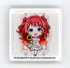 【中古】アクリルスタンド・アクリルパネル 花海咲季 「学園アイドルマスター POP UP SHOP アクリルブロック sunflower ミニキャラ ver.」