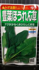 豊葉 ほうれん草 ホウレンソウ 種 ３袋セット