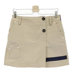 サイズ：L FILA GOLF フィラゴルフ  インナー付 裏起毛 スカート  ベージュ系 [240101381334]# ゴルフウェア レディース ストスト
