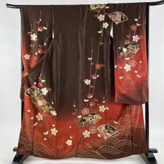 セール！ 【新品・一式セット】振袖 青 梅 菊 古典 成人式 F32