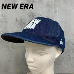 NEW ERA ニューエラ 9FIFTY ノンウォッシュデニム スクエアロゴ ★ ■■