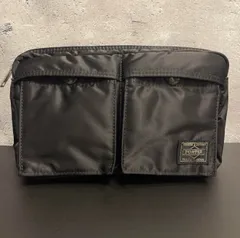 現行ファスナー【美品✨】PORTER タンカー ウエストバッグ黒