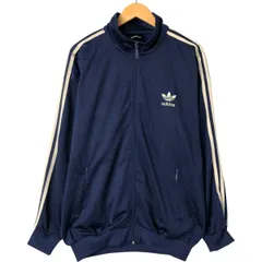 古着 90年代 アディダス adidas バックロゴ ジャージ トラックジャケット メンズL相当 ヴィンテージ/eaa543868