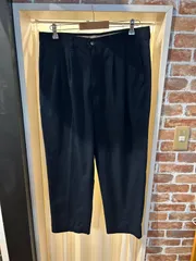 ドッカーズ DOCKERS リーバイス Levi's メンズパンツ チノパン ツータック 綿パンツ カジュアルパンツ ネイビー サイズW36L29 USA製 A-401