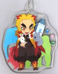 【中古】雑貨 [単品]煉獄杏寿郎 ご当地SDアクリルチャーム 「鬼滅の刃 全集中展」 愛知会場限定