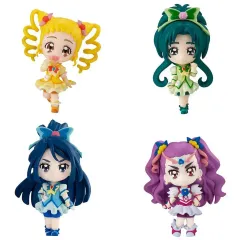 【中古】トレーディングフィギュア 全4種セット 「プリキュアオールスターズ カプセルフィギュアコレクションVol.2」