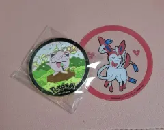 ニンフィア　缶バッジ POKEMON ポケモン ニンフィア ポケモンセンター限定WithYou缶