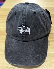 【新店セール】Stussy キャップ  ウォッシュドグレー