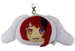 【中古】雑貨 莉犬(すとろべりーぷりんす) サンリオ×すとぷりぬいぐるみパスケース 「すとぷりくりすます!」 ヴィレッジヴァンガード限定