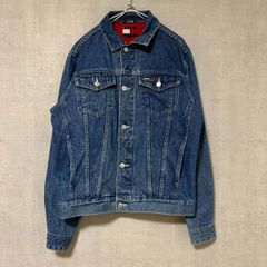 【フラッグタグ】TOMMY JEANS デニムジャケット ブルー【メンズS】