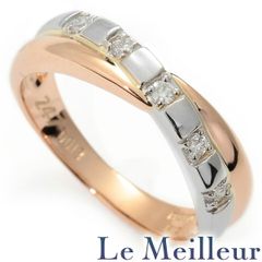 ギリオン 24-7 ジュエリー 重ね付け風コンビネーションリング 5P 指輪