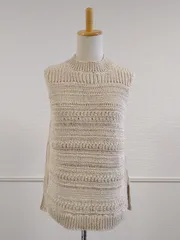 新品未使用 christian wijnants 25ss KULIAN CROCHET TOP クリスチャンワイナンツ セーター ベスト ノースリーブ スリーブレスのサムネイル