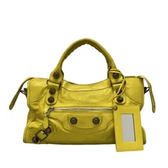 バレンシアガ　ジャイアント　シティ　ショルダーバック　イエロー BALENCIAGA バレンシアガ ハンドバッグ ショルダーバッグ ネオ