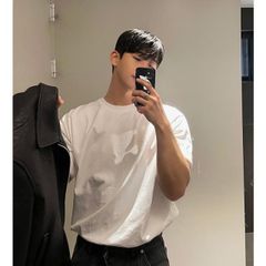 グッドシルエット】山田蓮 白T 丸胴 アメリカ オモシー TSY - メルカリ