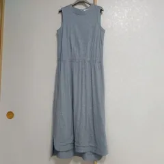 ミラオーウェン　グレー　ロングワンピース　スウェット素材