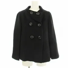 ボールジー BALLSEY トゥモローランド アルパカ混 ウールジャケット 11-08-84-08704 スタンドカラー 38 黒 ブラック /☆G ■BM