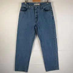 古着 リーバイス Levi's デニムパンツ 550 ブルーデニム ジーンズ ジーパン テーパード 大きいサイズ コインポケット w36 L32 ブルー メンズ