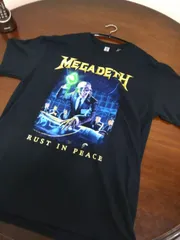 MEGADETH / メガデス 『RUST IN PEACE』 正規品ロックTシャツ（新品）