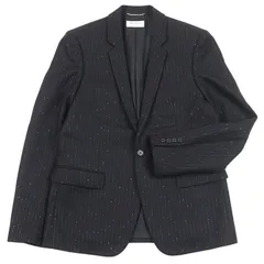 【イヴサンローラン プールオム】　⭐︎美品⭐︎ メンズ　ジャケット　ストライプ s4633-1.jpg