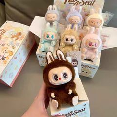 LABUBU THE MONSTERS Have a seat 第二世代 ぬいぐるみ ストラップ ガチャガチャ プラモデル フィギュア 1ピース入り