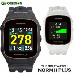 【新品未使用】GREENON THE GOLF WATCH NORM II PLUS （浦安店) u00132のサムネイル