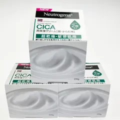 ▽▽ Neutrogena ニュートロジーナ CICA 高保湿クリーム 200g 3個セット 未開封品