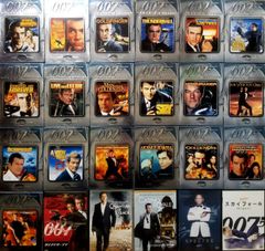 007」シリーズ 全24作＋「ネバーセイ・ネバーアゲイン」 25作品セット