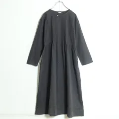 【新品】SM2★ゆったりワンピース サイズフリー 黒系 レース付き 綿麻 z11960