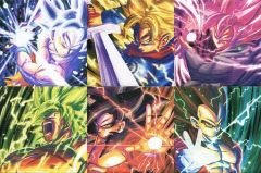 [중고] 캔버스 보드 · 캔버스 아트 총 6 종 세트 캔버스 보드 ABURART-아브라토 [이치 반 쿠지 드래곤 볼 THE GREATEST SAIYAN] E상