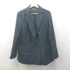 ◇ ⊇ UNIQLO ユニクロ 長袖 ジャケット サイズXL ネイビー レディース E  【1507030015756】